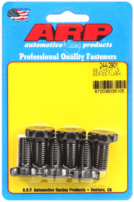 ARP Flexplate Bolts, Pro Series, 11mm x 1.5, .880 in. Length, For Chevrolet, 4.8, 5.3, 6.0L, LS1, LS2, LS4, LS6, Set of 6