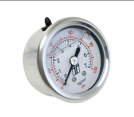 Turbosmart FPR Gauge 0-100psi Liquid Fill