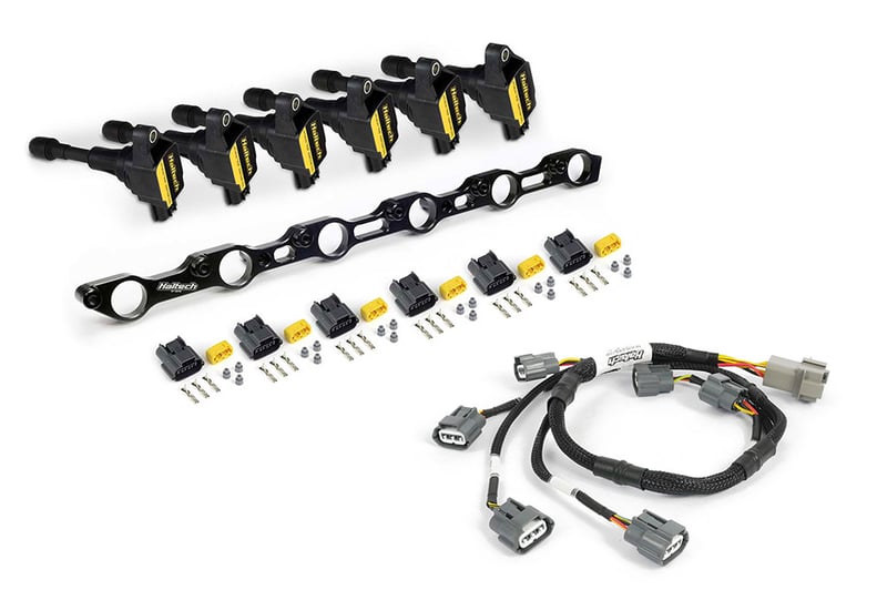 R35 Coil Conversion Kit for Toyota JZ- Includes bracket , coils, connectors and harness
