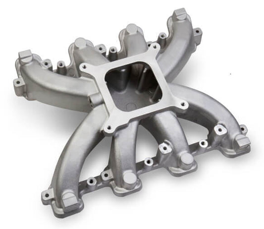 Intake Manifold Square Bore Single Plane , Holden Chevrolet Small Block LS LS1/LS2/LS6 Heads