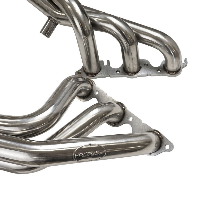 Proflow Exhaust Headers, Stainless Steel, Extractors, V6 3.8lt Commodore VT VX VY, 1-3/4in'', Tuned Length Pipes, Set