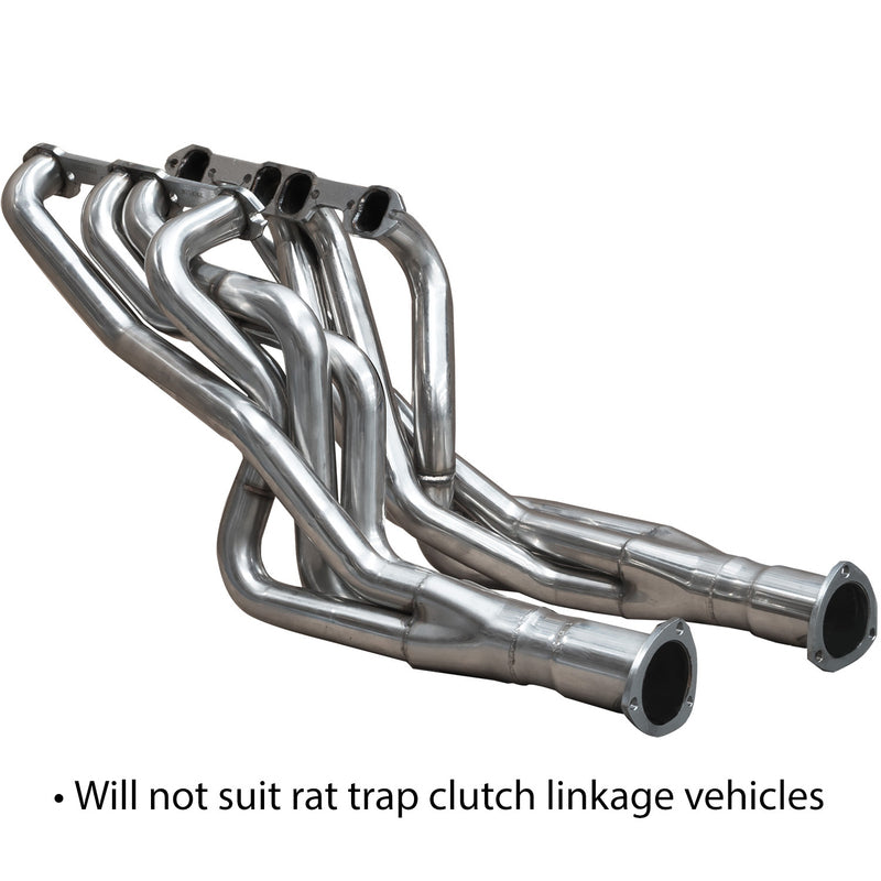 Proflow Exhaust Headers, Stainless Steel, Extractors 253/308 V8 Holden, HQ HJ HX HZ WB, Tuned Length 1-3/4'' Primary, Set