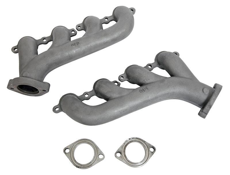 Proflow Exhaust Manifolds, High Silicon Ductile Iron, Casting, Chev For Holden, LS Series Engines, Set