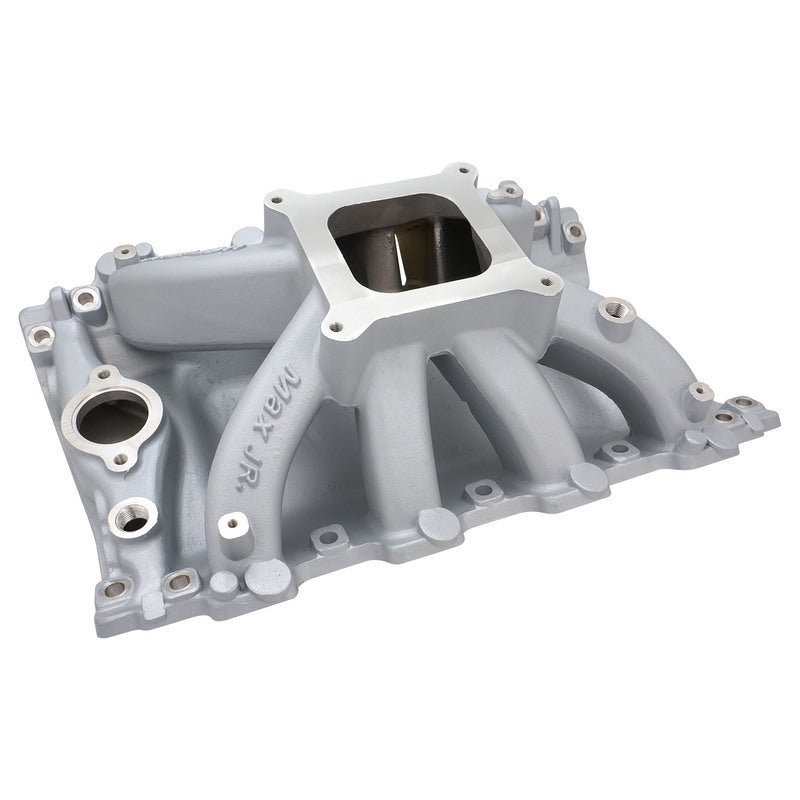 Proflow Intake Manifold, MaxJr, Single Plane, Square Bore, Aluminium, For Holden, Commodore V8, VN Heads