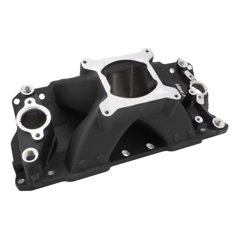 Proflow Intake Manifold, Super Max, Single Plane, Aluminium, Square Bore, SB Chev