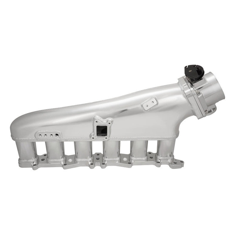 Proflow Intake Manifold Kit, Fabricated Aluminium, For Nissan RB26 Inlet Plenum, 90mm Throttle Body, Fuel Rail