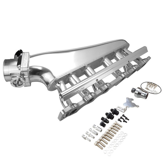 Proflow Intake Manifold Kit, Fabricated Aluminium, For Nissan, Commodore RB30, Inlet Plenum, 90mm Throttle Body, Fuel Rail Kit