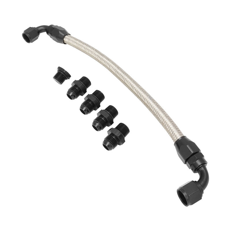 Proflow SuperMax Plus EFI Intake Manifold Kit, Gen 2, For Holden Commodore LS3/L92, Fabricated Black, Low-Profile, w/Fuel Rails, 102mm Bore