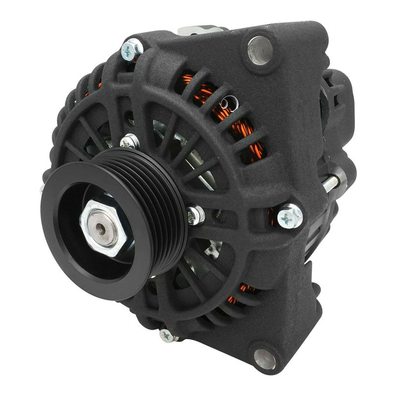 Proflow Alternator Power Spark, 140 Amp, For Holden Commodore LS VT, VX, VY, Internal Regulator, Serpentine Pulley,