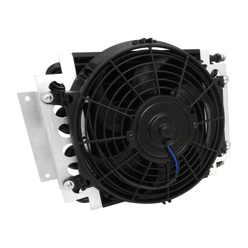 Proflow Transmission Cooler Kit, Dual Core, 400mm x 292mm x 127mm, 10'' 650CFM Fan, AN6 Inlets