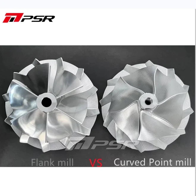 PULSAR 7982G Curved Point Mill Compressor Wheel Dual Ball Bearing Turbocharge